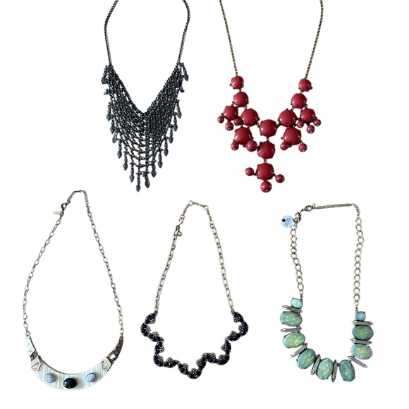 J CREW ⭐️ & other brands vintage necklace bundle